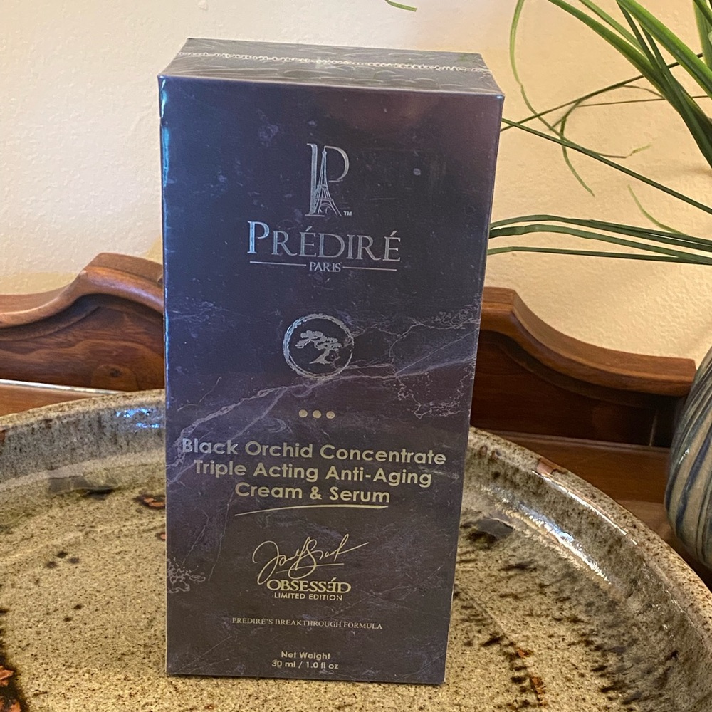 Prédiré Paris Black Orchid Concentrate Triple Acting Anti-Aging Cream & Serum